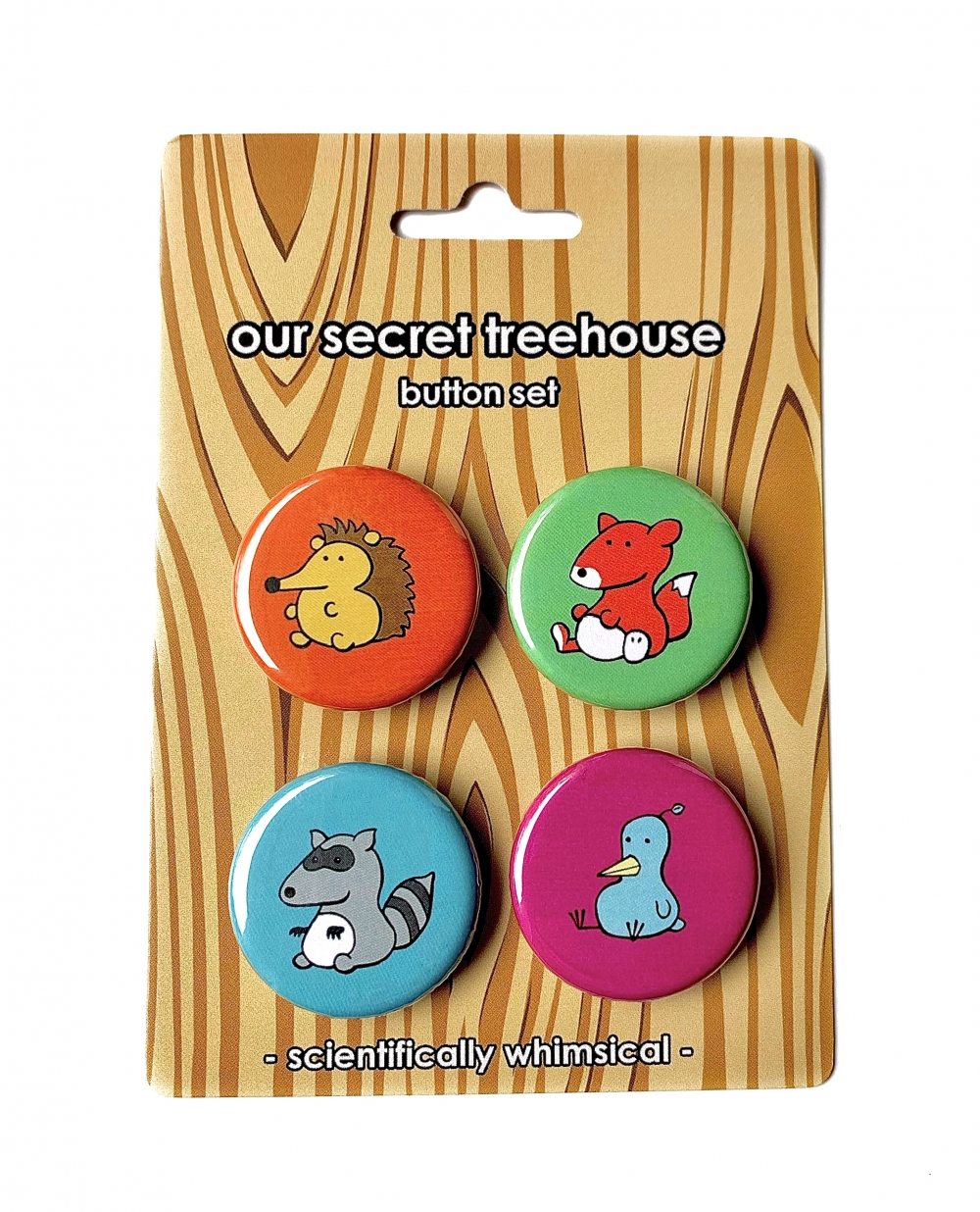 Woodland Critter Button Set - Series Two | our secret treehouse