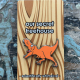T. rex Enamel Pin- Running Rex Series Running T. rex Enamel Pin on printed cardstock