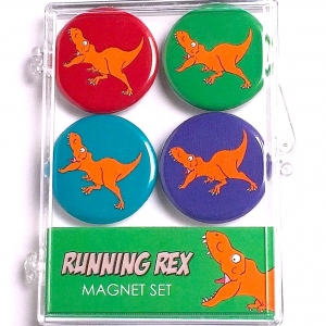 Running T. rex Magnet Set- various colors