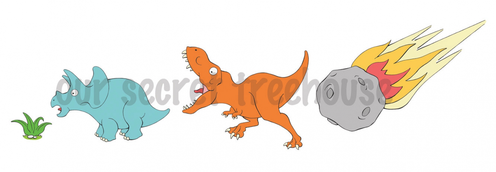 Vinyl Dinosaur Bumper Sticker Food Chain Dinosaur Bumper Sticker Our Secret Treehouse Vinyl Dinosaur Bumper Sticker Food Chain Dinosaur Bumper Sticker Our Secret Treehouse